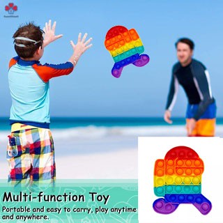 [Hà Nội] Đồ chơi Pop It, đồ chơi bóp bong bóng hình Among Us giúp trẻ giảm stress, hỗ trợ trẻ tự kỷ