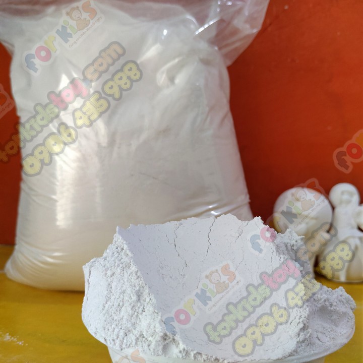 Bột Thạch Cao cao cấp 10kg, dùng đổ khuôn, đút tượng thạch cao