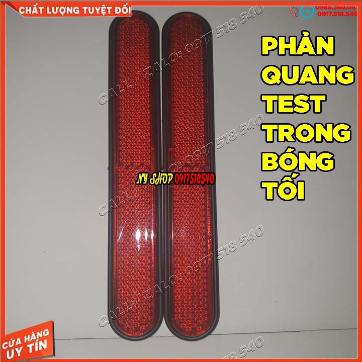 Mắt Mèo Phản Quang Dán Phuộc Xe Máy ( Giá 1 Cặp )