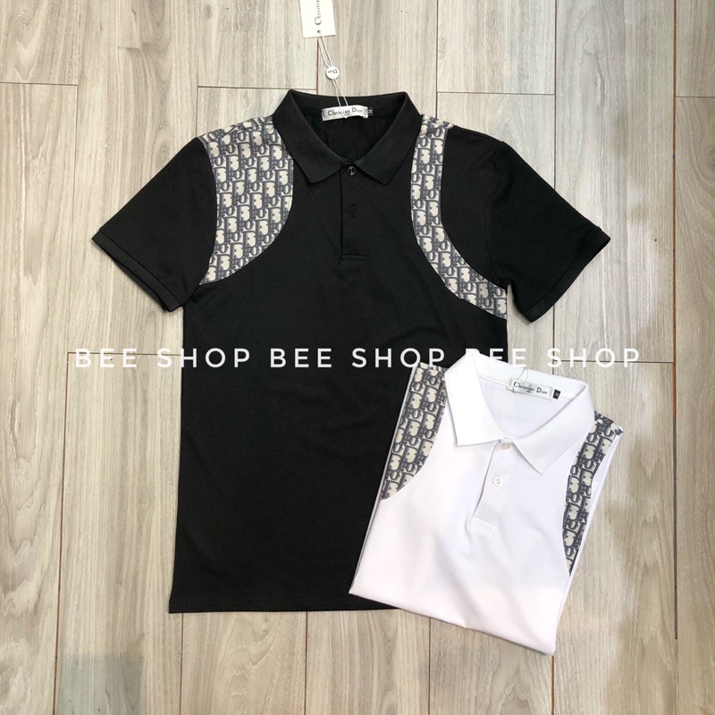 Áo polo Dior phối dáng Mcq, áo đôi nam nữ, áo thun cổ bẻ - Bee Shop | BigBuy360 - bigbuy360.vn