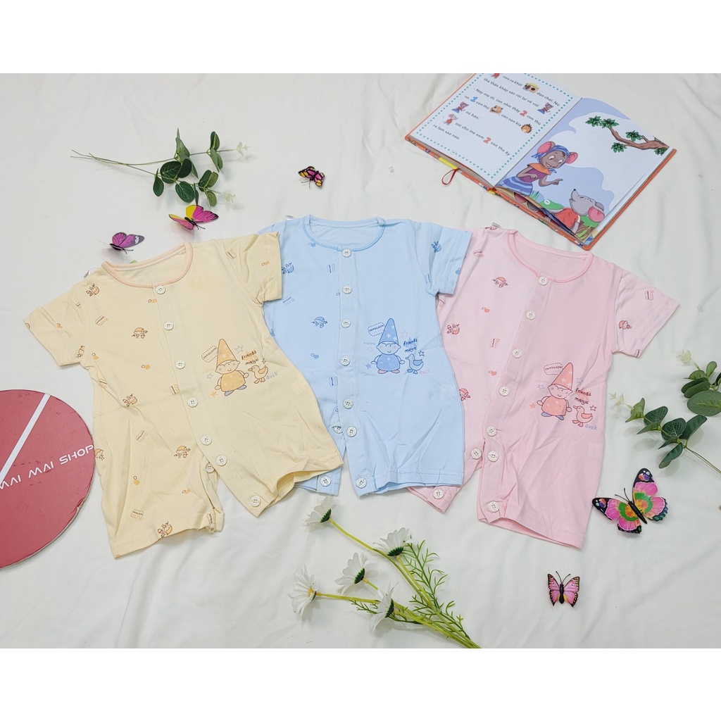 Body đùi Quảng Châu cho bé- Bộ đồ liền thân, bodysuit chất cotton mỏng mát