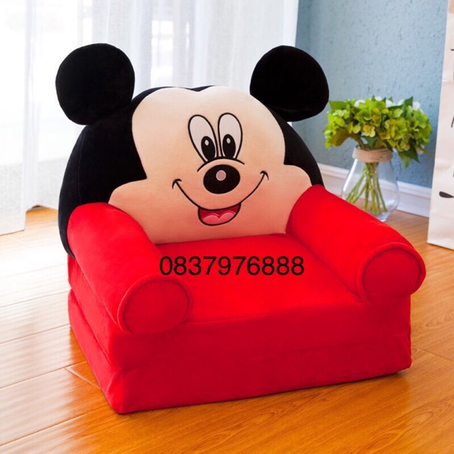 Ghế sofa nhung cho bé