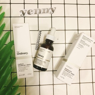 Tinh chất dưỡng mắt the ordinary 30ml - caffeine solution 5% + egcg