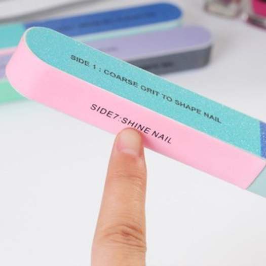 Que Dũa Móng Tay 6 Mặt Chà Nhám và Đánh Bóng An Toàn Tiện Lợi - DTM Store