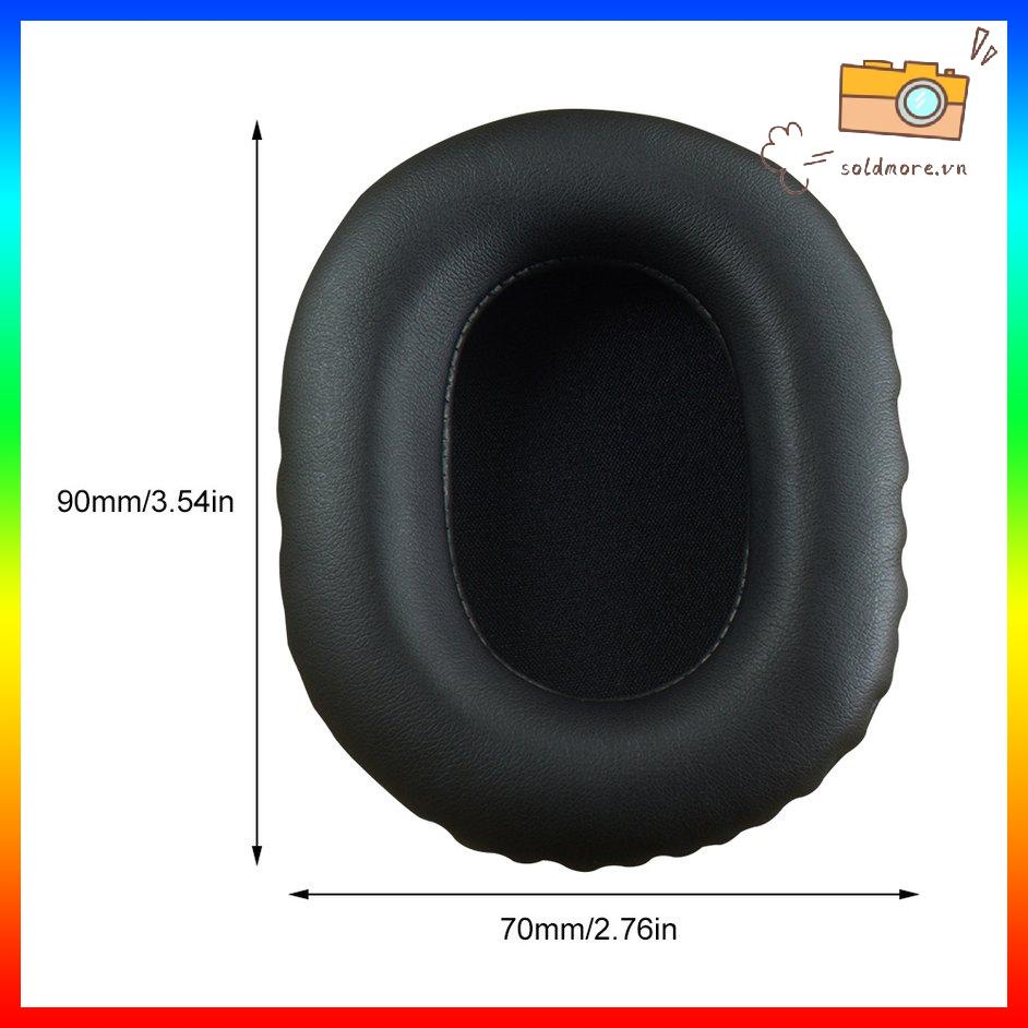 Tai nghe vuông Earpads Tai nghe đệm Tai nghe Earmuffs bằng da Bao tai nghe
