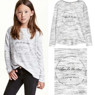 Áo len H&M bé gái size đại