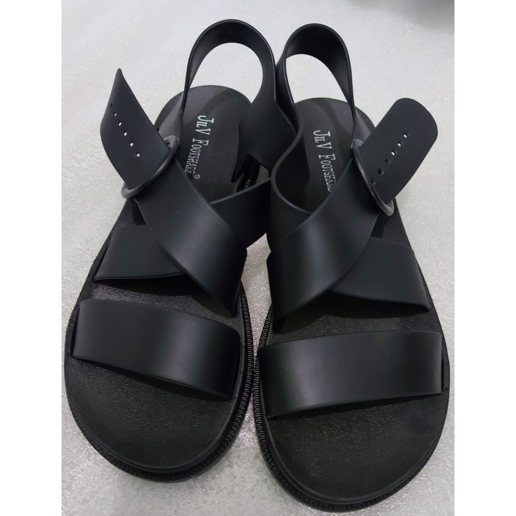 [Mã FASHIONT4WA2 giảm 10K đơn 50K] Giày Sandal Giày Nữ Quai Ngang Nữ Giày Quai Hậu Đế Bằng