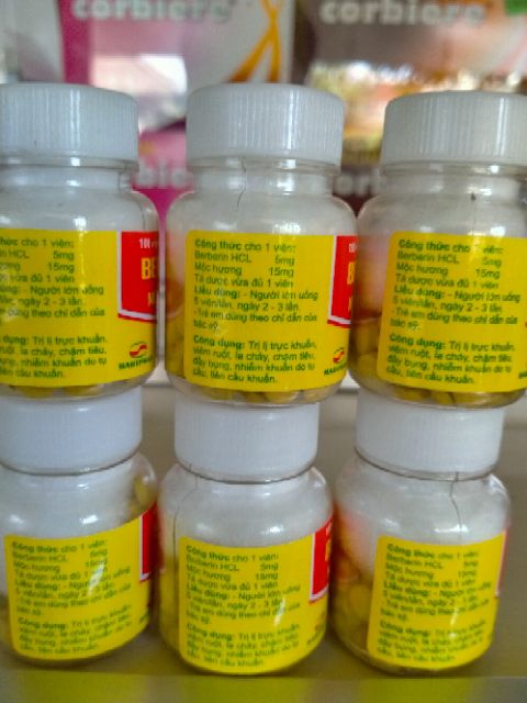 Viên uống BER BERIN  MỘC HƯƠNG Chai 100 viên | BigBuy360 - bigbuy360.vn