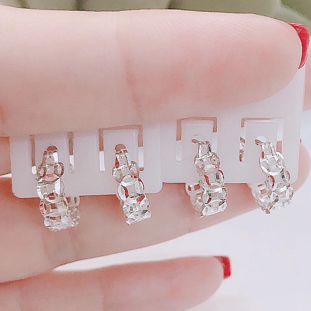 1 CHIẾC KHUYÊN TAI BẠC NAM NỮ