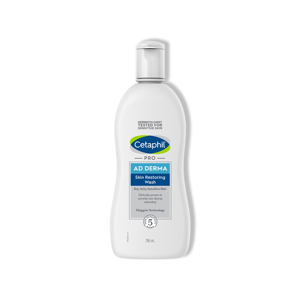 Sữa tắm dưỡng ẩm cho da cơ địa Cetaphil Pro AD Derma Wash 295ml