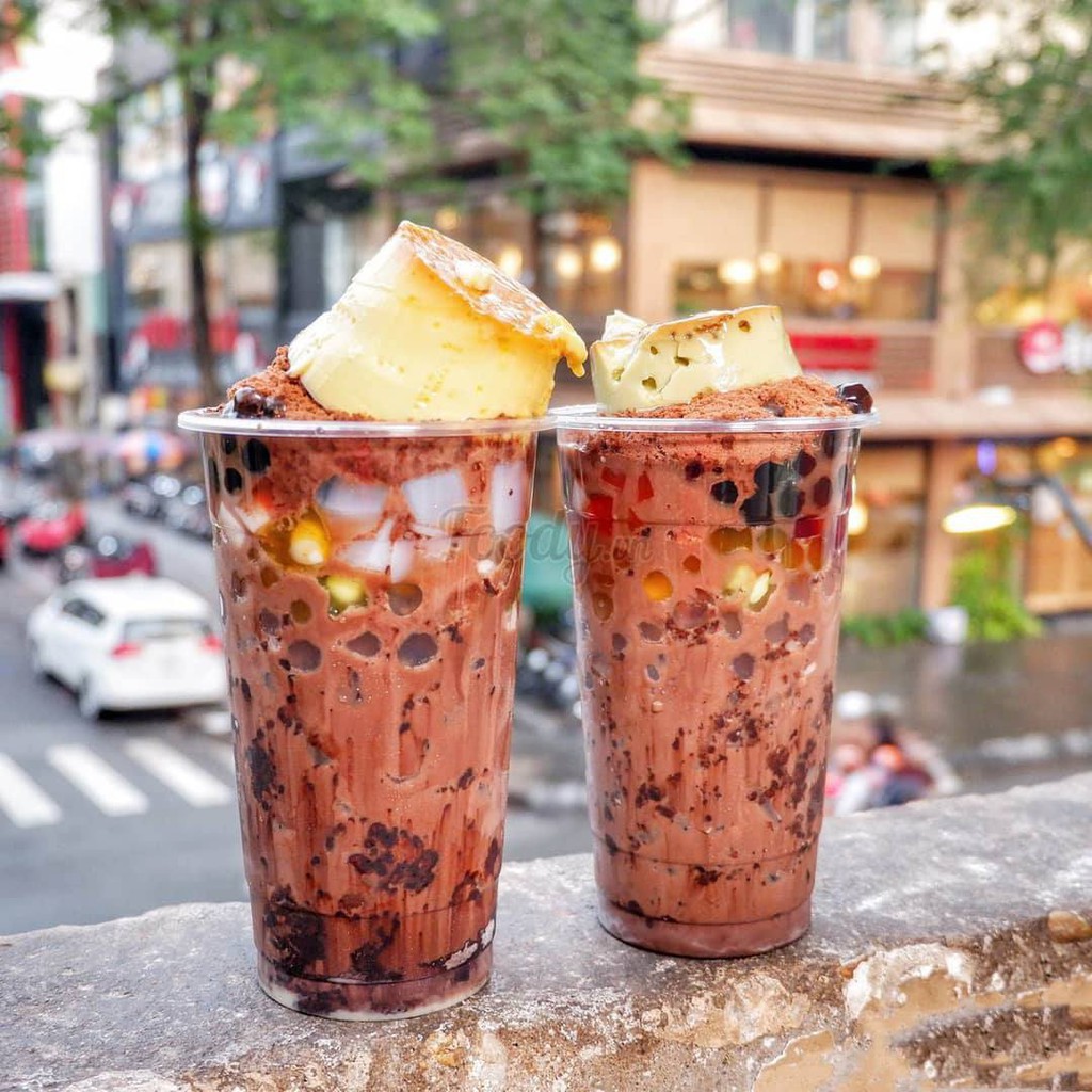 Set Milo Dầm Trân Châu Pudding Siêu Ngon