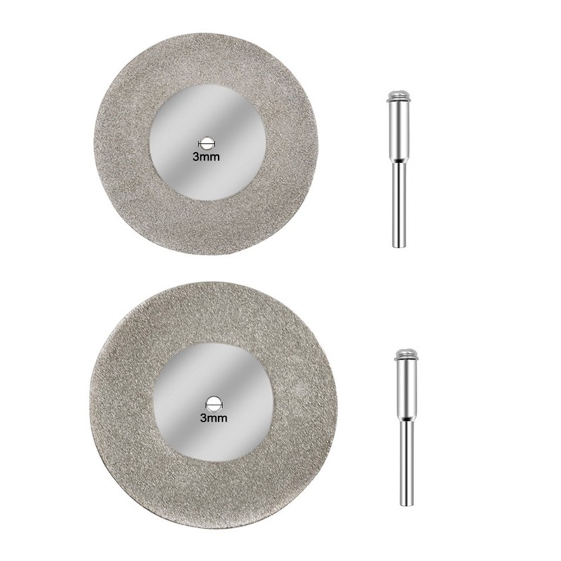 Đĩa cắt kim cương kèm mũi khoan 3mm 50/60mm