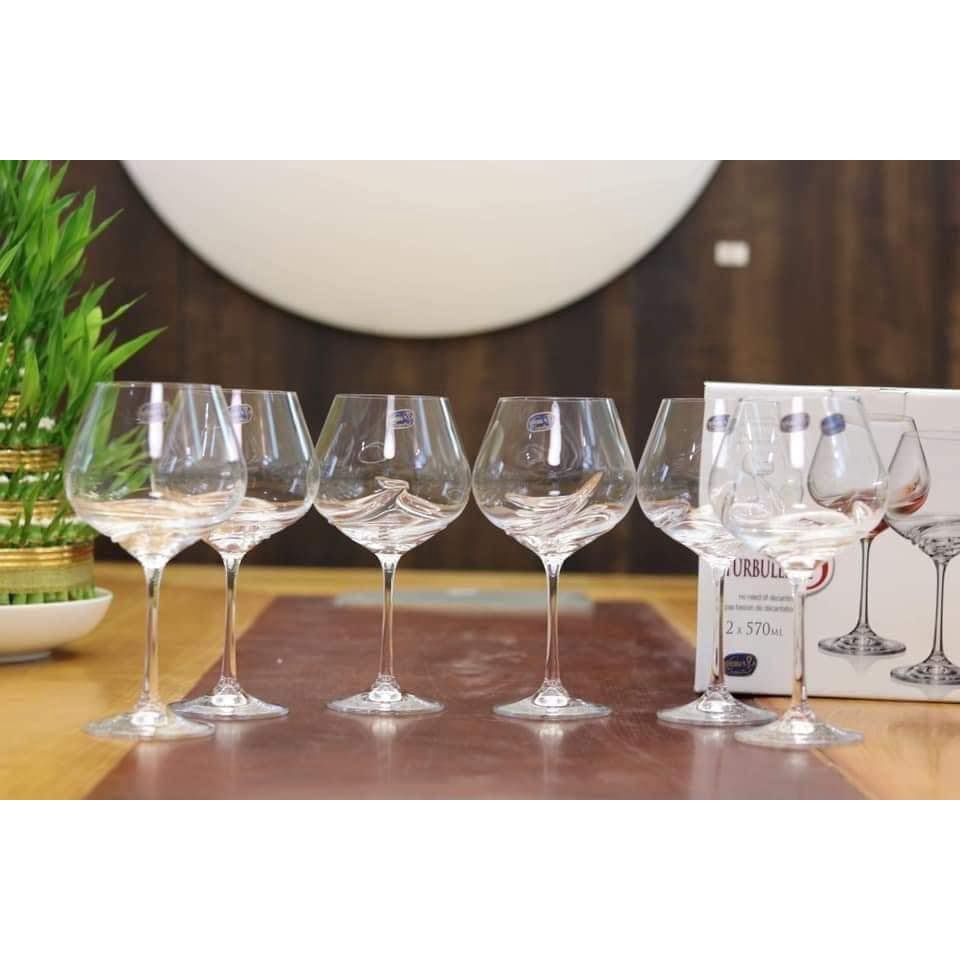 Set 6 Ly vang Bohemia Turbulence 570ml