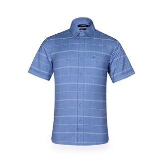 Áo sơ mi nam khatoco ngắn tay kẻ họa tiết mã a1mn438t2-cnin018-2303-n