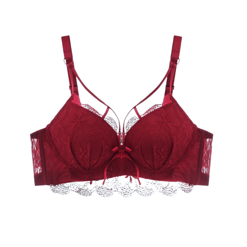 Áo lót ngực phối ren dây chéo cho nàng cá tính siêu sexy KBRA 5508