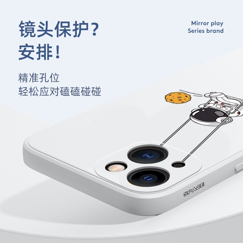 Ốp ĐiệN ThoạI HọA TiếT Phi HàNh Gia Cho iphone 12 11 pro max X Xs max XR 7 8 plus Se 2020
