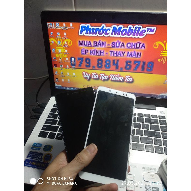 Màn hình Note 5 Pro Zin Máy