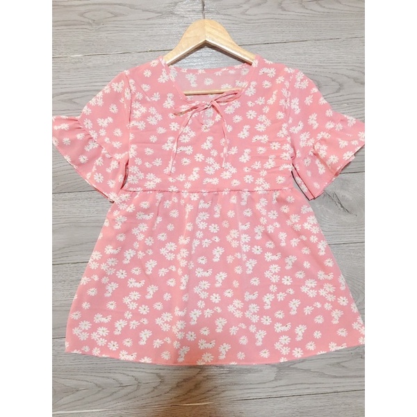 Áo bầu baby doll công sở mùa hè