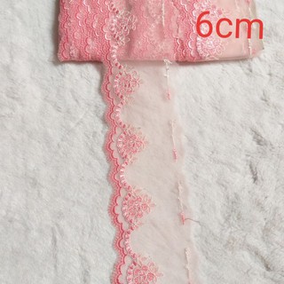 Ren thêu chân trang trí,size 6cm đến 11cm(dây 2 mét)