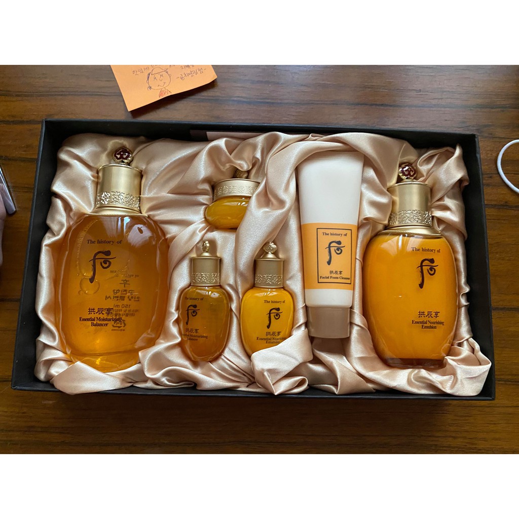 Bộ Dưỡng Ẩm Chống Lão Hóa Whoo Gongjinhyang Special Set 6sp Ngăn Ngừa Lão Hóa Điều Hòa Khí Huyết Cho Làn Da Sáng Mịn Săn | BigBuy360 - bigbuy360.vn