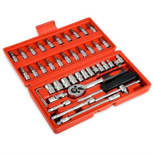 BỘ ĐỒ NGHỀ 46 MÓN - Bộ Dụng Cụ Sửa Chữa Đa Năng 46 Chi Tiết - GH102