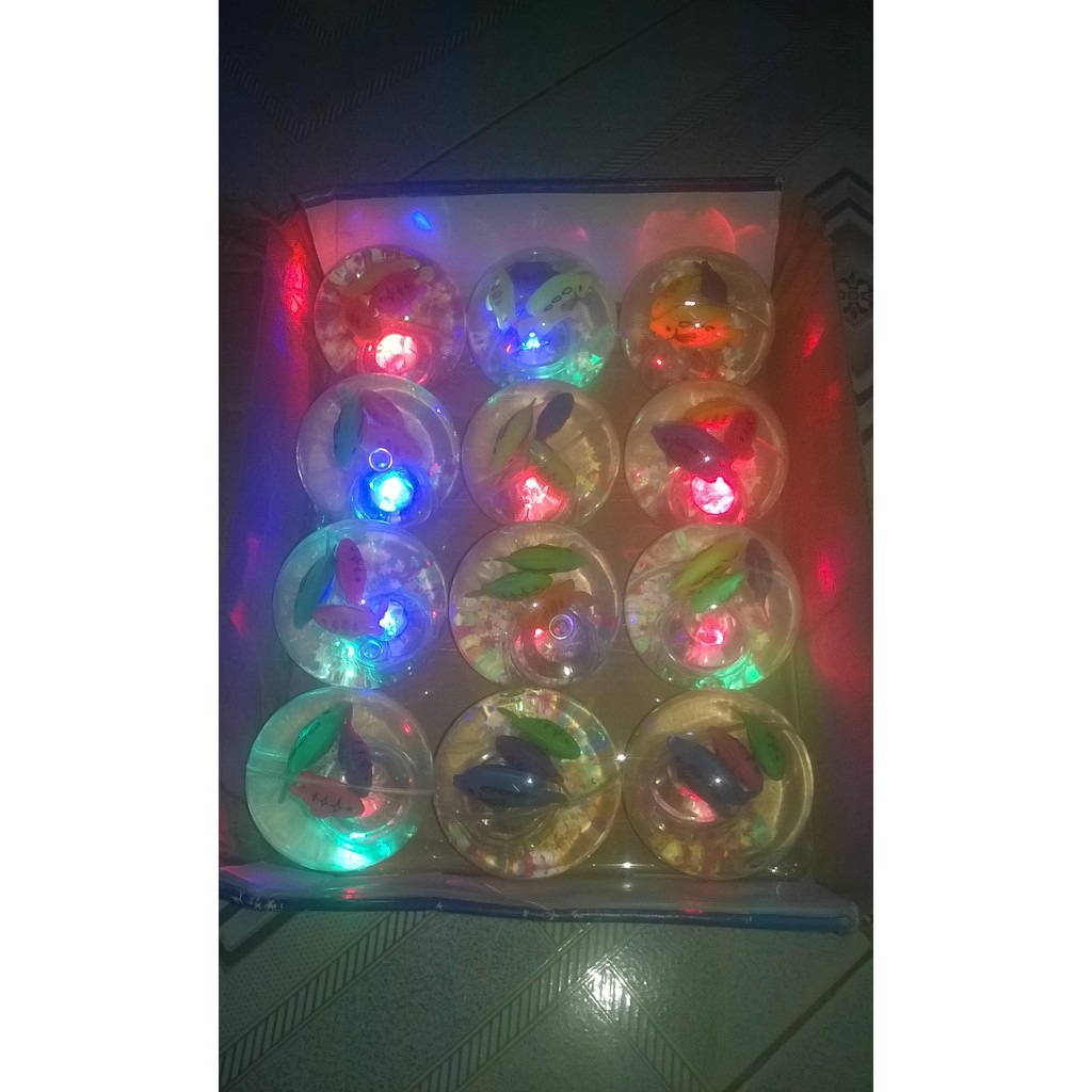 Đồ chơi bóng cá phát sáng cho bé loại bé