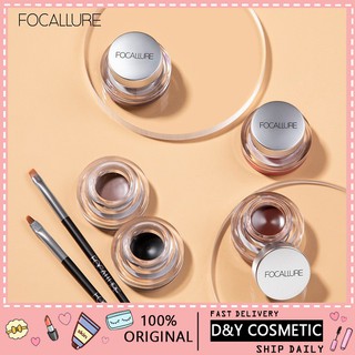 [Hàng mới về] Kẻ mắt và lông mày Focallure thiết kế dạng gel hai công dụng chống nước lâu trôi tiện lợi