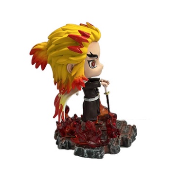 Mô Hình Kyojuro Rengoku Viêm trụ - Anime Thanh Gươm Diệt Qủy  Chất liệu: PVC  Nhân vật: Ghost SLayer  Chiều cao: 10x10x1