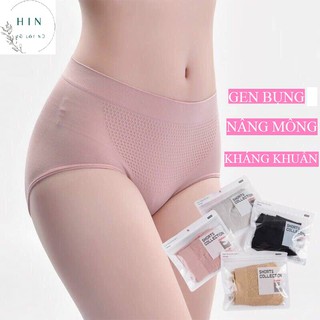Quần lót nữ lưng cao gen bụng, nâng mông, lót kháng khuẩn Nhật Bản QL11