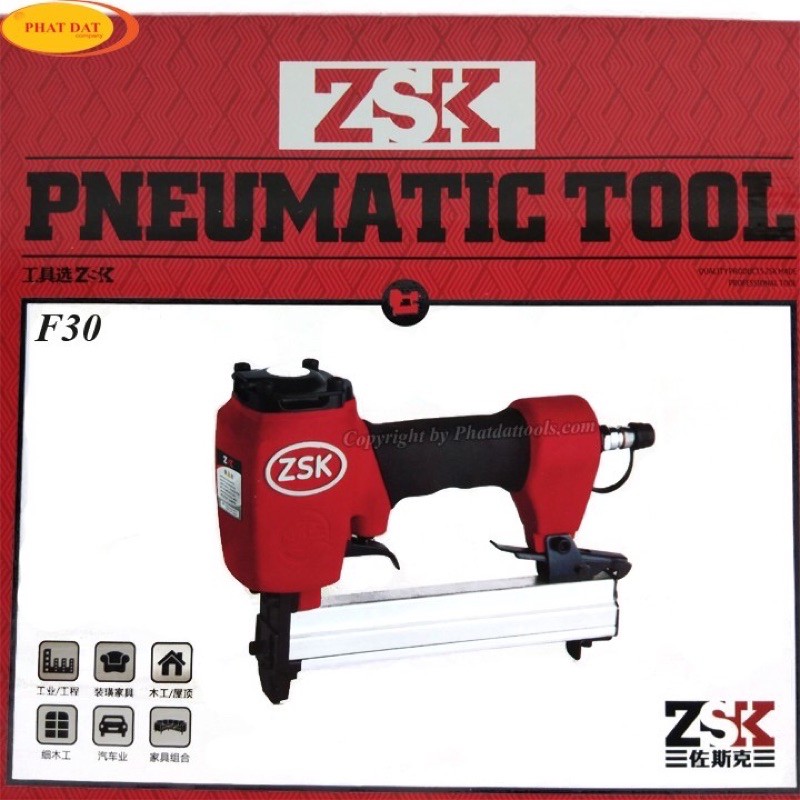 Súng bắn đinh thẳng dùng hơi F30 ZSK