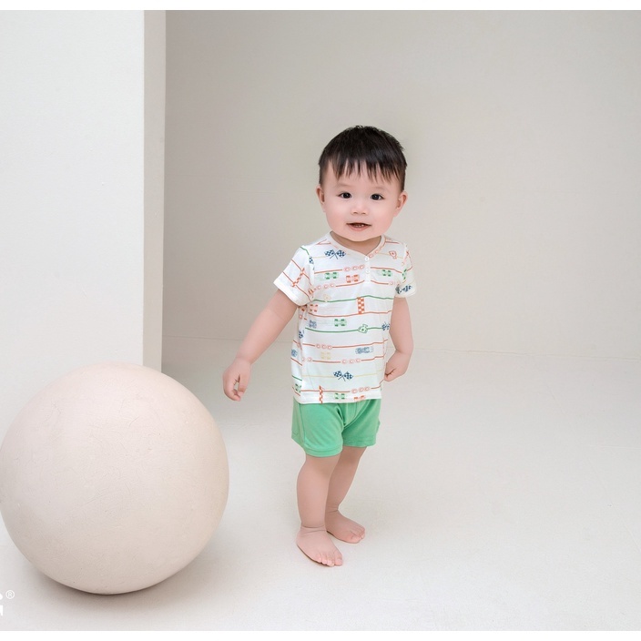 Bộ cộc Chaang bé trai từ 3 tháng đến 5 tuổi SS2022D04