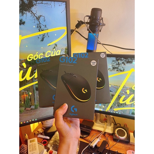 Chuột máy tinh Logitech Gaming G102 gen 2 Lightsync RGB fullbox chính hãng đã qua sử dụng