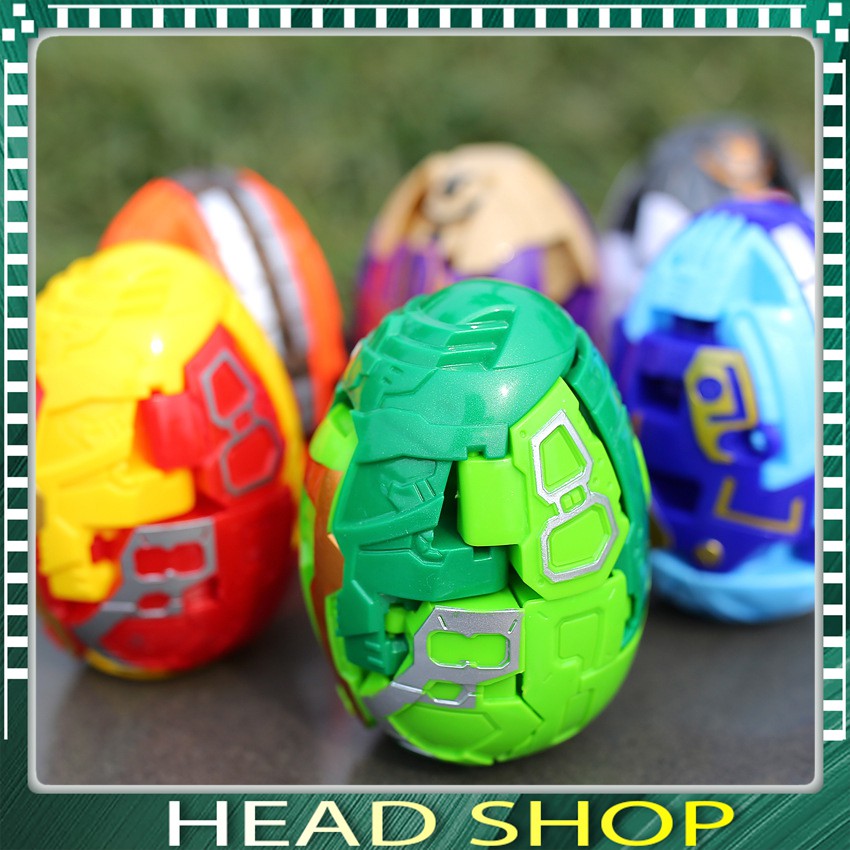 TRỨNG BIẾN HÌNH KHỦNG LONG CHO BÉ, ĐỒ CHƠI QUẢ TRỨNG ĐỘNG VẬT ĐỘC ĐÁO KL453 HEADSHOP