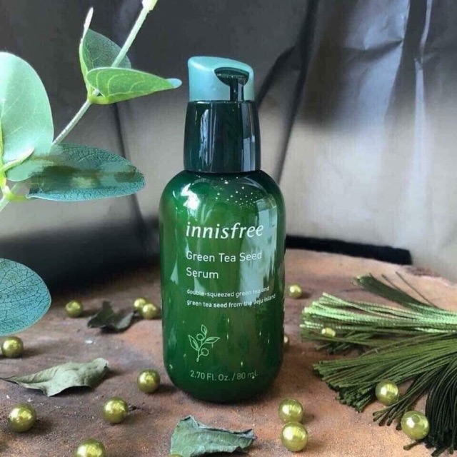 Tinh chất trà xanh Innisfree green tea seed serum (serum trà xanh innisfree mẫu 2019)