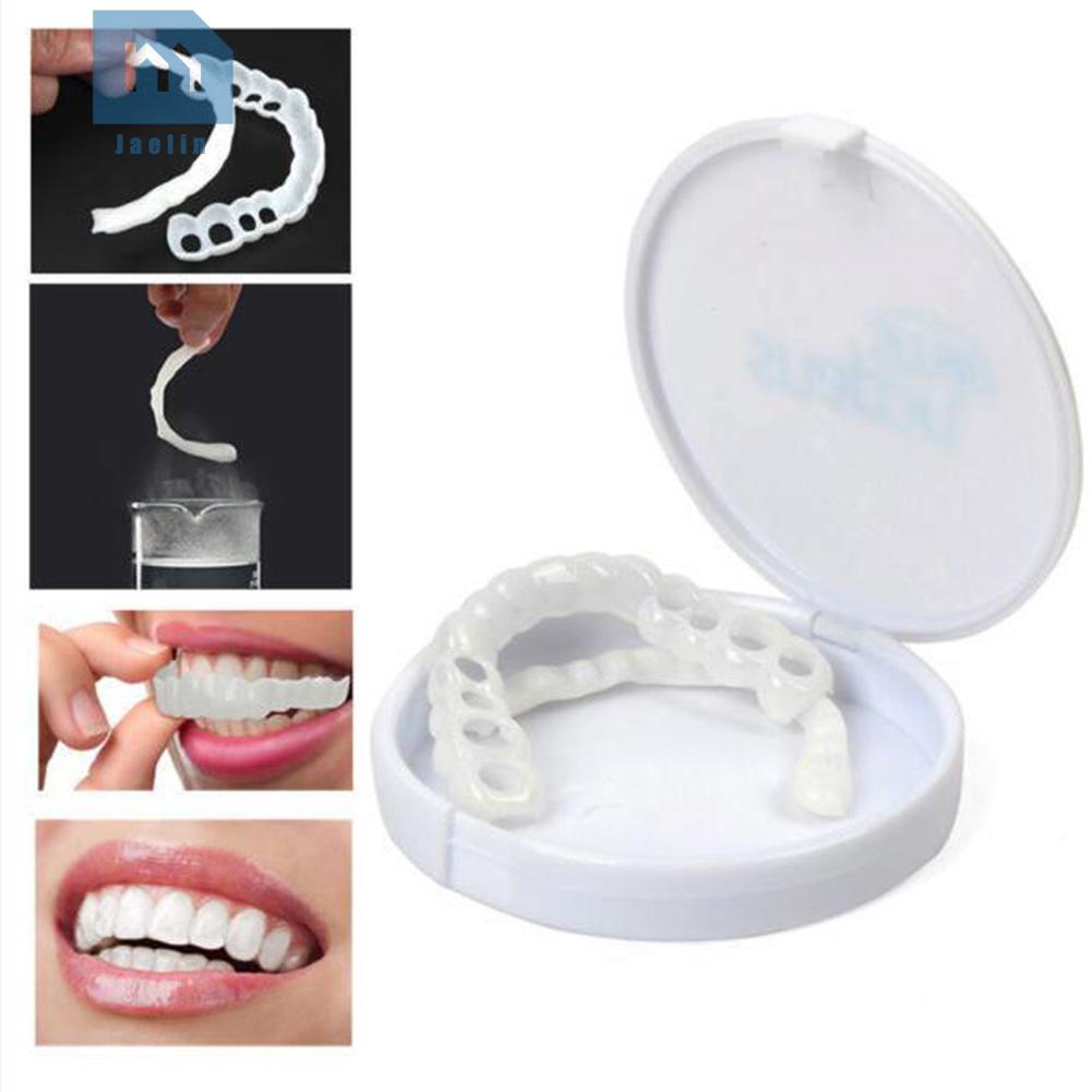 Bộ Hàm Răng Trên Và Dưới Bằng Silicone Giúp Làm Trắng Răng Trên Trên Và Dưới