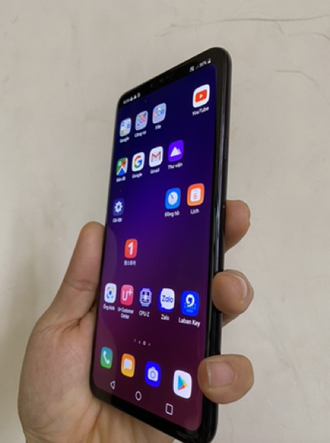Điện thoại lg v40 snap 845 ram 6gb 64gb loạn cảm ứng màn tháo rời