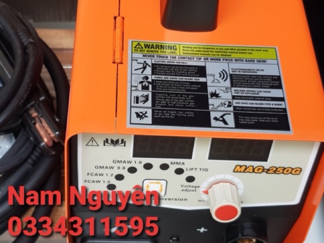 Máy hàn mig không dùng khí thông minh 250G OKY