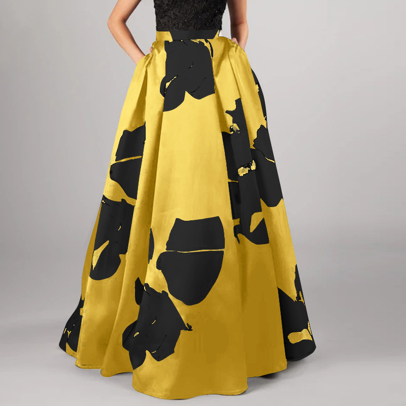 Váy CELMIA Maxi Lưng Cao Họa Tiết Hoa Nữ Tính | BigBuy360 - bigbuy360.vn