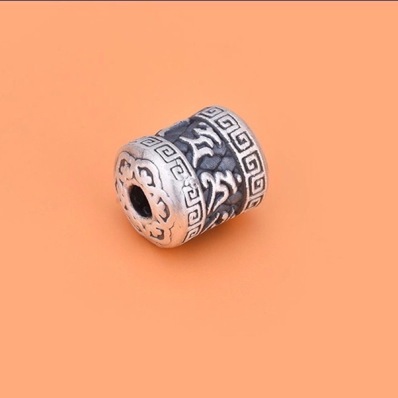 [GIÁ SỈ]Charm trụ lục tự bạc - Hàng bạc loại 1 siêu đẹp PH715