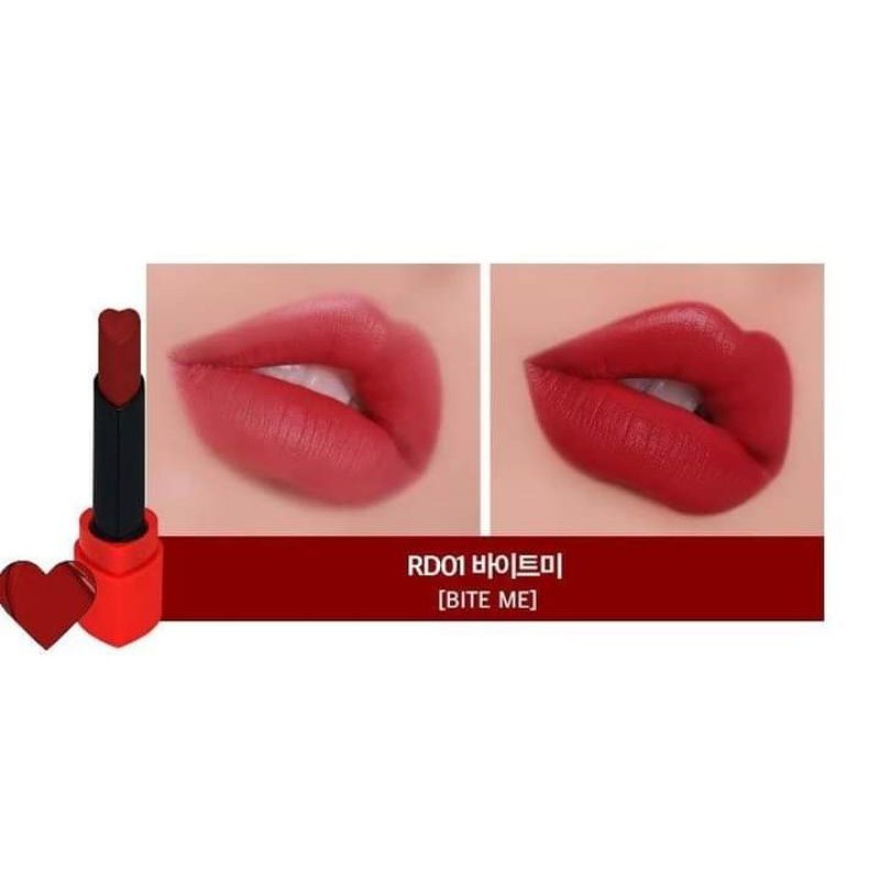 [THANH LÝ] Son HOLIKA HOLIKA HEART CRUSH VELVET