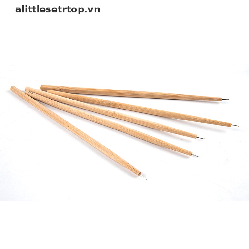 Kim móc làm tóc giả đóng phía trước ren thoáng khí bằng gỗ tiện lợi