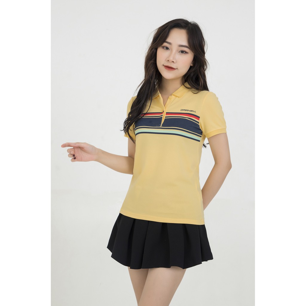 Áo thun cổ polo nữ DARNELL chất cotton thông thoáng bền đẹp DN1600