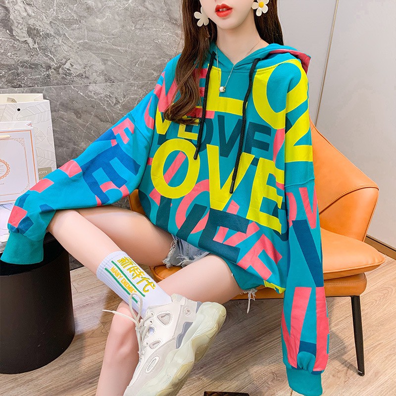 Áo hoodie nam nữ form rộng unisex họa tiết chữ ulzzang Hàn Quốc | BigBuy360 - bigbuy360.vn