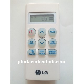 ĐIỀU KHIỂN ĐIỀU HÒA LG 2 CHIỀU