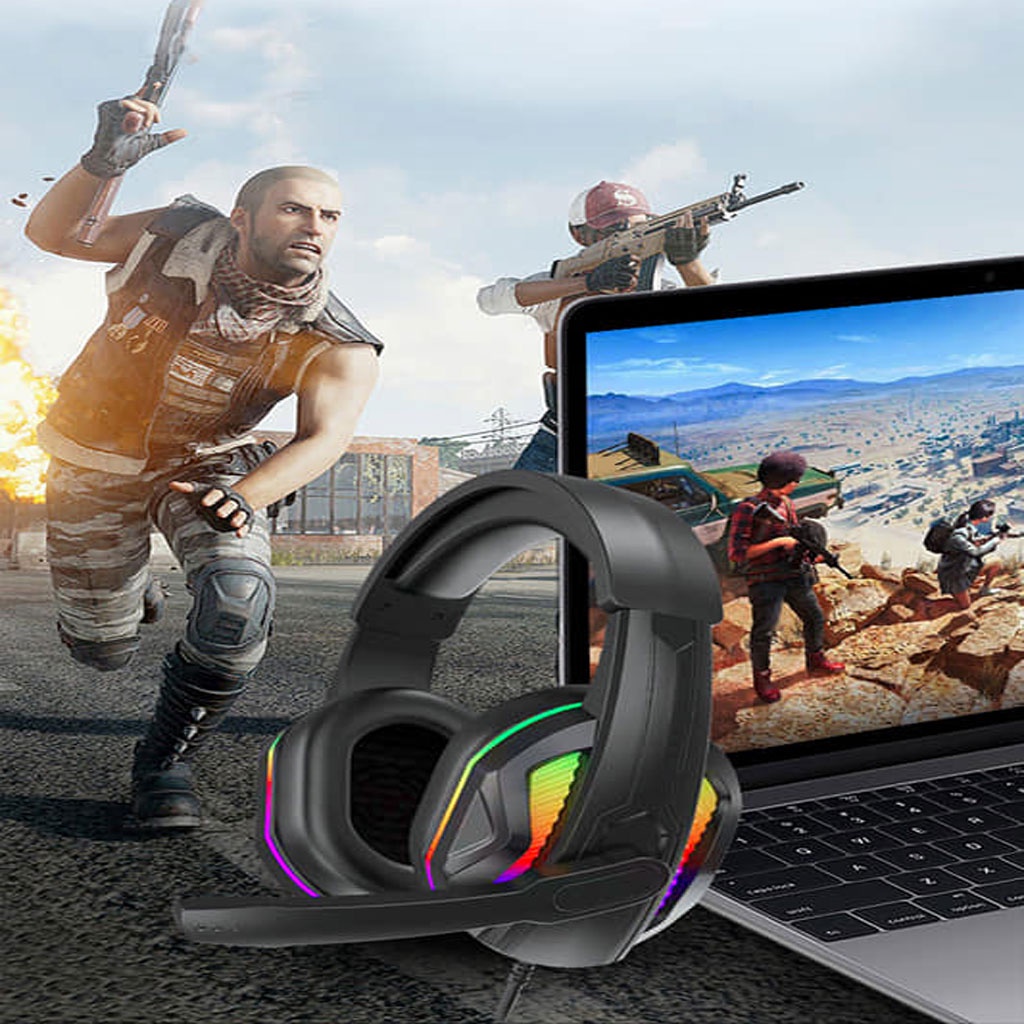 Nâng cấp - Tai nghe gaming thế hệ mới, A217 có dây dài chơi PUBG, CSGO độ trễ cực thấp.