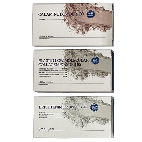 Bột dưỡng da Brightening 99 / Elastin Low Molecular Collagen 95 / Calamine 100 Powder (tùy chọn)