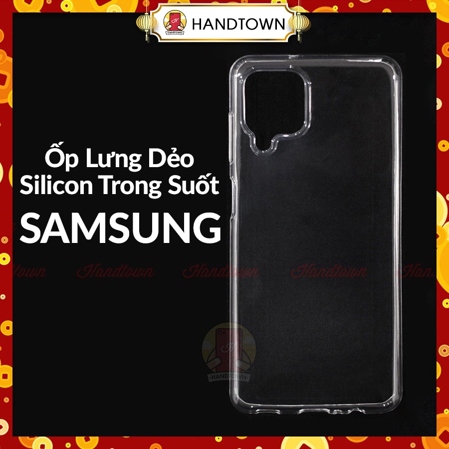 Ốp Lưng Samsung Galaxy M12 M32 M42 M52 M62 4G 5G TPU Silicon Ốp Dẻo Đen và Dẻo Trong Suốt Chống Sốc Cao Cấp Bảo Vệ Máy