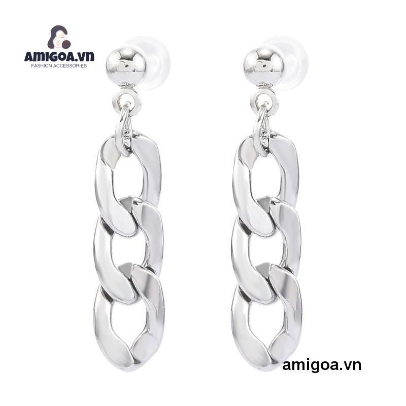 ✨✨Bông tai sợi xích cá tính đơn giản cá tính phong cách Hàn Quốc