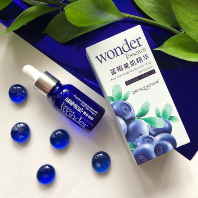 Tinh chất serum việt quất Bioaqua giúp trắng da và se khít lỗ chân lông- nội địa trung chính hãng