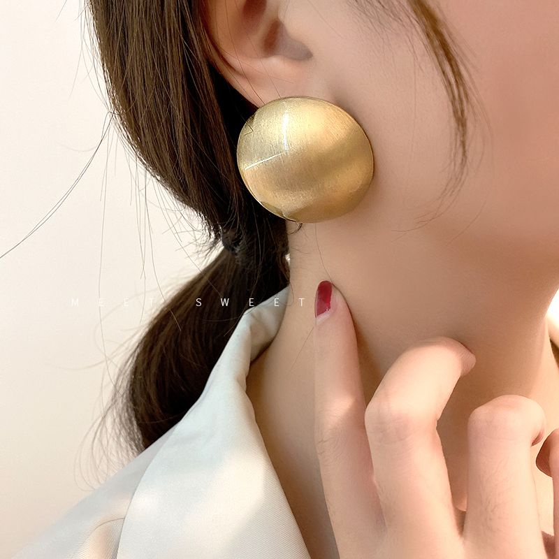 BÔNG TAI TRÒN NHÁM SIZE ĐẠI